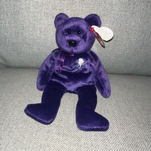 1st edition Princess Diana Ty Beanie Babies 1997, with tag error